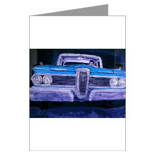 Americana Gifts  Americana Greeting Cards  59 EDSEL Greeting Card