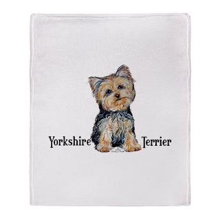 Yorkshire Terrier Cutie Stadium Blanket for $59.50