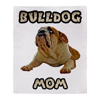 Bulldog Mom Stadium Blanket for $59.50