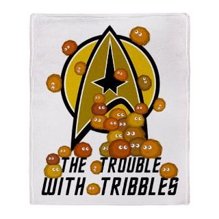 Trouble With Tribbles Stadium Blanket for $59.50