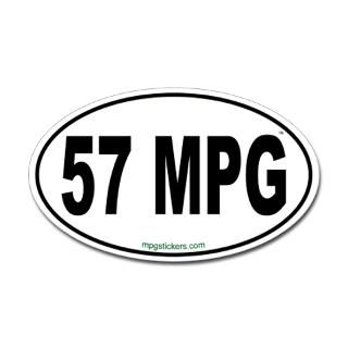 57 MPG Euro Decal for $4.25