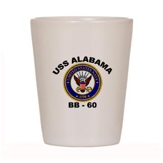 BB 60 USS Alabama Shot Glass for $12.50