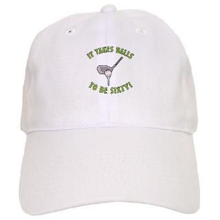 60 Gifts  60 Hats & Caps  60th Birthday Golfing Gag Baseball Cap