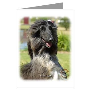 Afghan Hound 9P040D 65 Greeting Cards (Pk of 20)