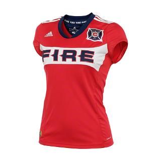 Chicago Fire Womens Toro Red adidas Soccer Replic for $63.74