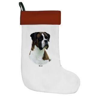 Boxer Dog Christmas Stockings  Boxer Dog Xmas Stockings