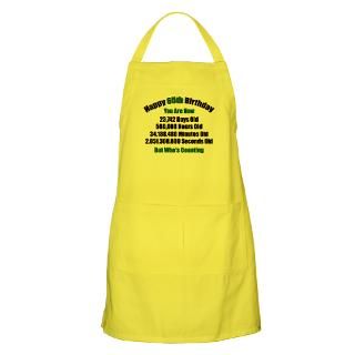 65 Years Old BBQ Apron