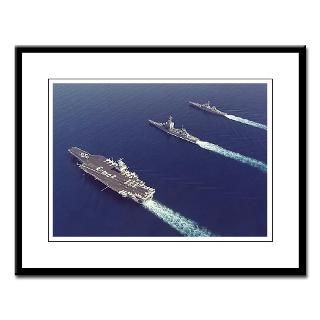 CVN 65 USS Enterprise Large Framed Print