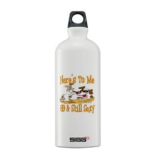 69 Gifts  69 Drinkware  Cheers on 69th Sigg Water Bottle