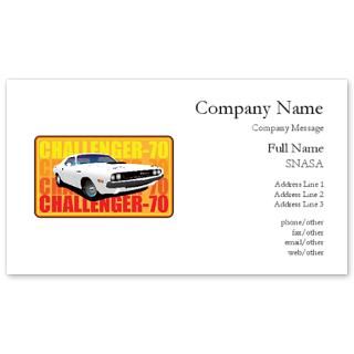 Challenger 70 Business Cards for $0.19