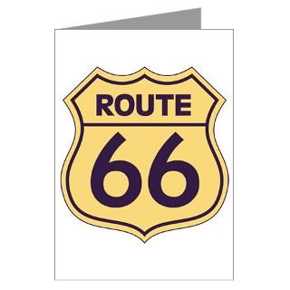 Illinois Route 66 Greeting Cards (Pk of 10) by Americasaurus