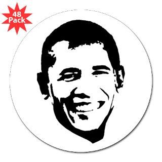 Obama Face Stickers  Car Bumper Stickers, Decals