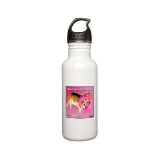 Pink Princess Stainless Water Bottle 0.6L