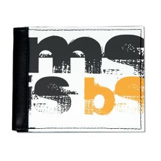 MS is BS (White) Mens Wallet