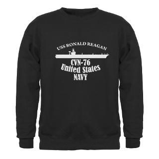 76 Gifts  76 Sweatshirts & Hoodies  USS Ronald Reagan Sweatshirt