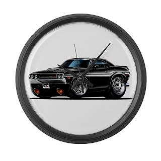 Challenger Black Car Large Wall Clock for $40.00