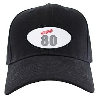 Officially 80 Baseball Hat