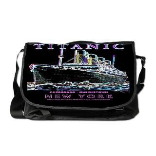 Titanic Neon (black) Messenger Bag