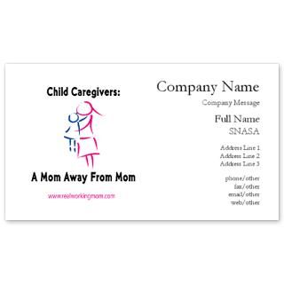 Babysitter Business Card Templates & Designs  Buy Babysitter Business