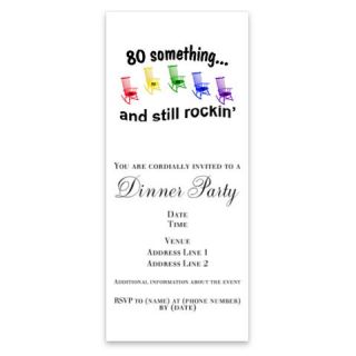 Rockin 80 Something Invitations by Admin_CP3927907  507052466