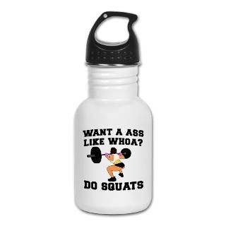 Do Squats Kids Water Bottle