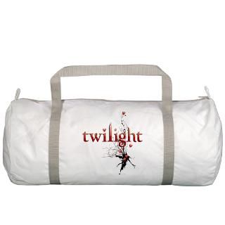 Bella Swan Gifts  Bella Swan Bags  Twilight Hearts (Red) Gym Bag