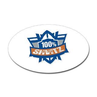 Shvitz Oval Sticker (10 pk)