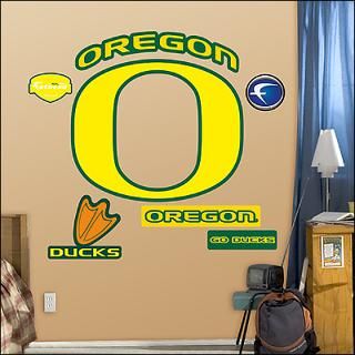 oregon ducks logo fathead wall graphic $ 89 99