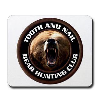 Grizzly Bear Hunting Mousepad