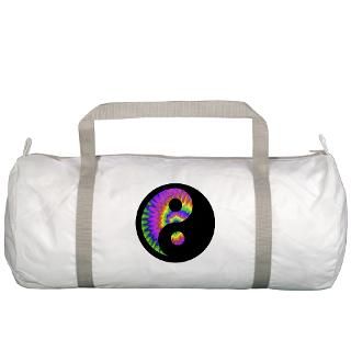 Bright Gifts  Bright Bags  Tie Dye Yin Yang IX Gym Bag