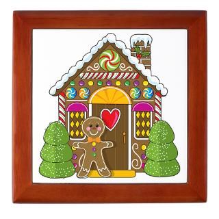 Gingerbread House Wall Clock by mariabellimages
