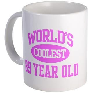 89 Year Old Gifts  89 Year Old Drinkware  Coolest 89 Year Old Mug