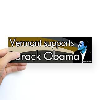 Vermont  50 State Political Campaign Bumper Stickers