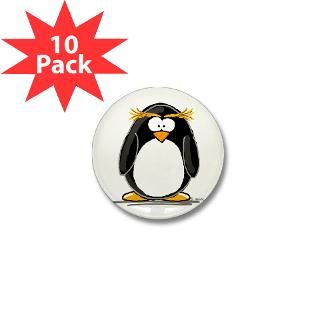 Macaroni Penguin 3.5 Button (100 pack)
