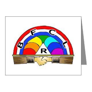 RAINBOW GIRLS Note Cards (Pk of 10)