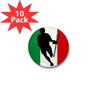 Lacrosse IRock Italy Mini Button (10 pack)