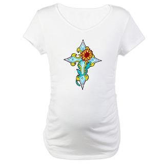 sunflower cross maternity t shirt $ 52 98