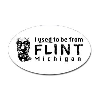 Flint Michigan Stickers  Car Bumper Stickers, Decals