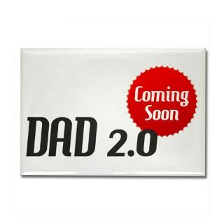 Dad 2.0 Coming Soon t shirts and gifts for expectant fathers.