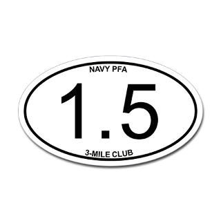 Navy PFA 1.5 Mile 3 Mile Club Sticker by Navy_94