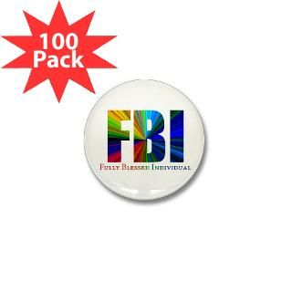 rainbow fbi mini button 100 pack $ 94 99