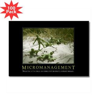 and Entertaining  Micromanagement Rectangle Magnet (100 pack