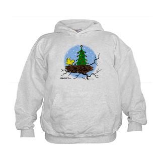 woodstock christmas kids hoodie $ 26 99