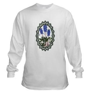 texas bluebonnets long sleeve t shirt $ 41 98