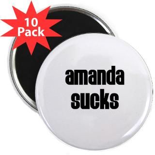 amanda sucks 2 25 magnet 10 pack $ 23 98