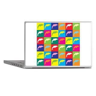 Andy Warhol Gifts  Andy Warhol Laptop Skins  Pop Art Dolphin