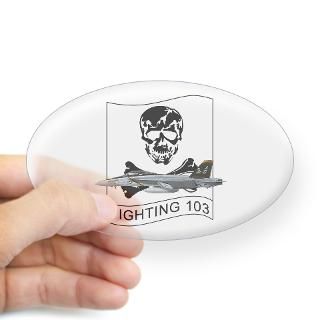 VFA 103 Jolly Rogers Oval Decal for $4.25