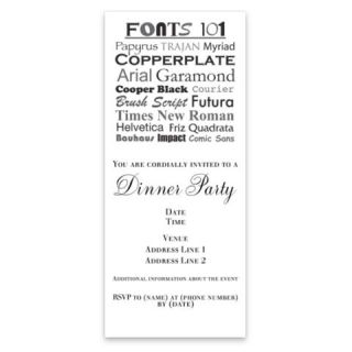 Fonts 101 Invitations by Admin_CP3046566  507053188