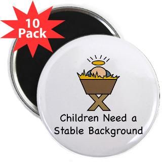 STABLE BACKGROUND 2.25 Magnet (10 pack)