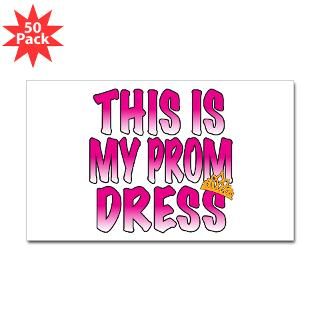 this is my prom dress rectangle sticker 50 pk $ 105 99